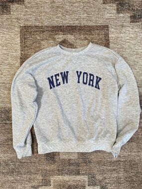 Shein New York Crew Sweatshirt
